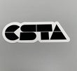 CSTA Die Cut Sticker